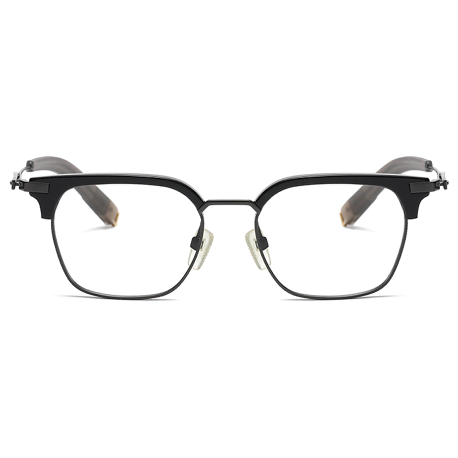 Black Gold Glasses | LE0307 Front View