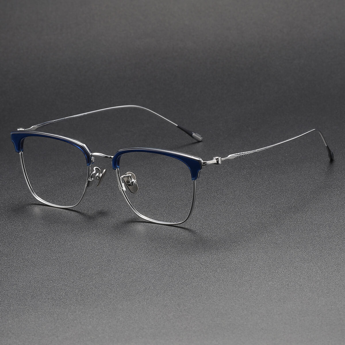 Black Gold Glasses | Browline Glasses LE1302 Front View